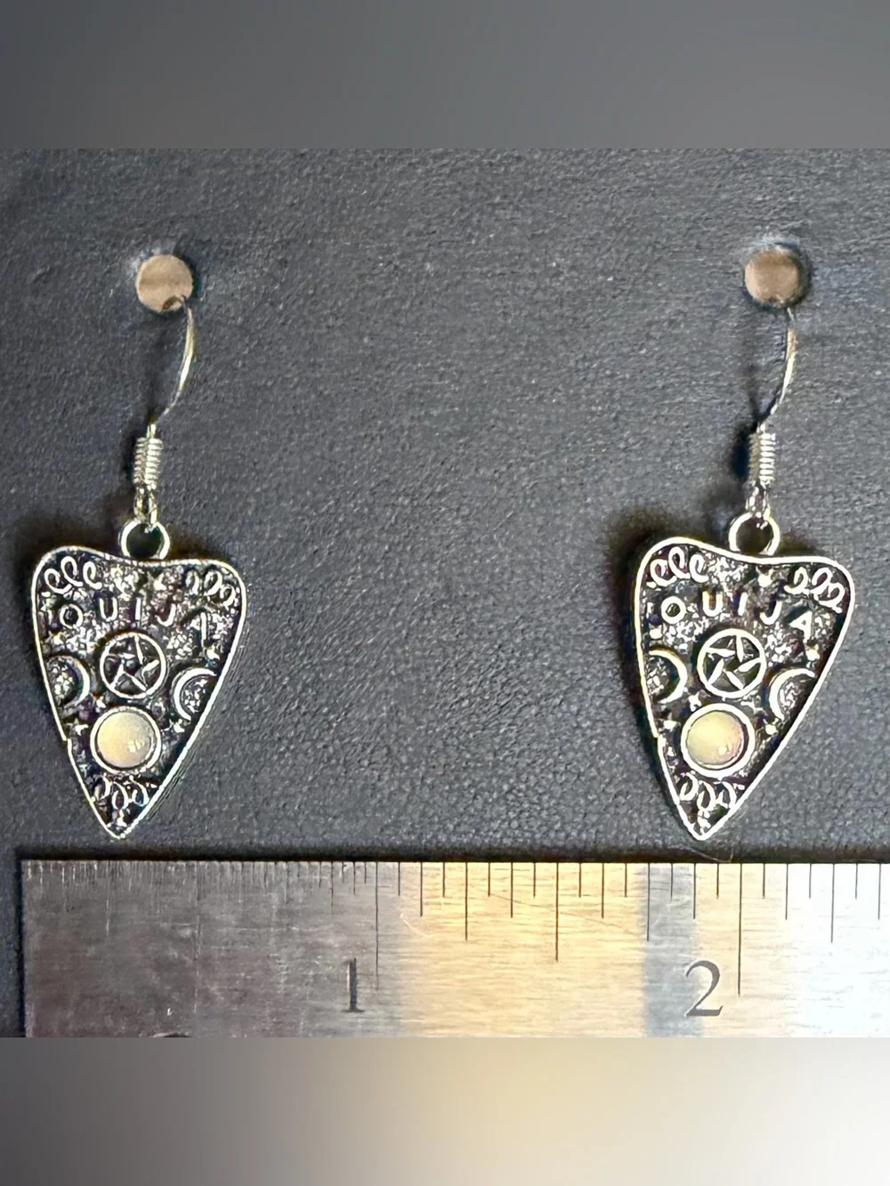 Ouija Board Planchette Earrings